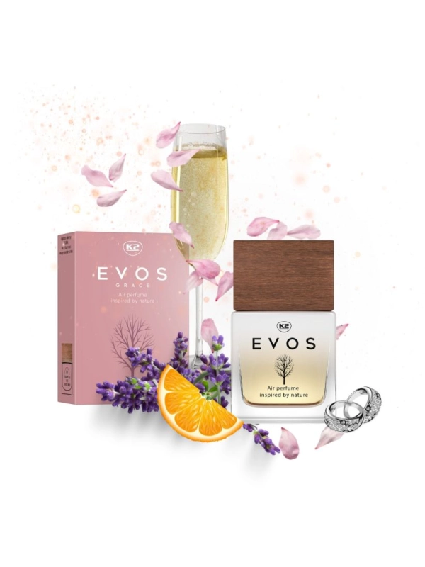 Perfumy do samochodu EVOS K2 MADAME 50ml Perfumy do samochodu EVOS K2 MADAME 50ml