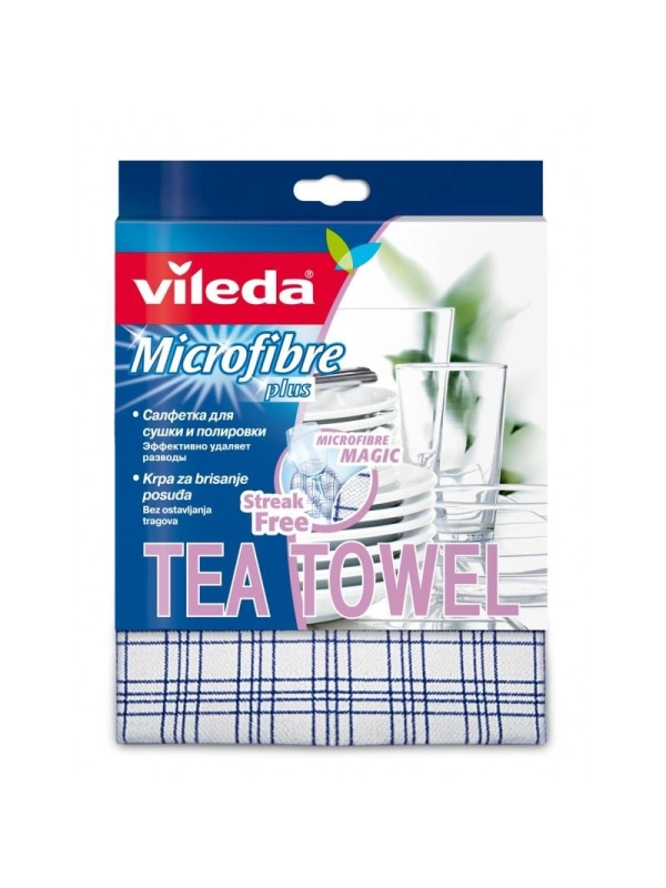 Ścierka do naczyń z mikrofazy Tea Towel Vileda op. 3 sztuki