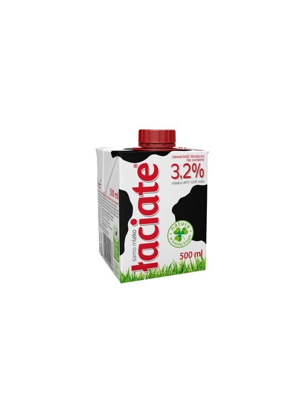Mleko ŁACIATE 3,2%, 0,5 l