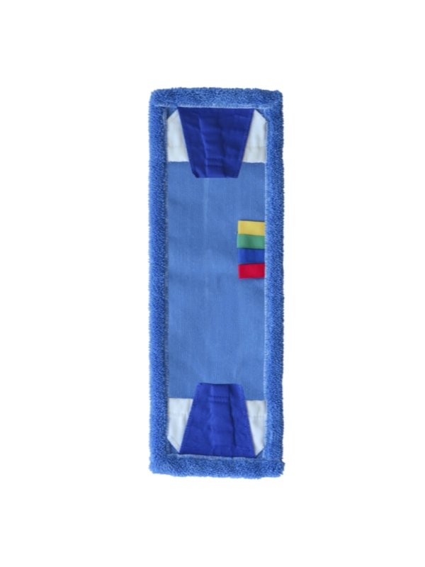 Mop 40cm kieszeń + tasiemka mikrofaza blue DUO