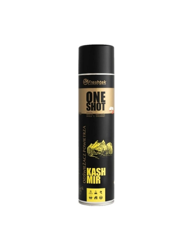 Freshtek One Shot odświeżacz 600ml nautralizator zapachów, Kashmir Premium Line