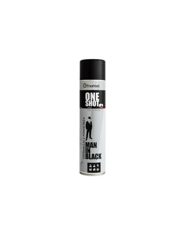 Freshtek One Shot odświeżacz 600ml nautralizator zapachów Man in Black