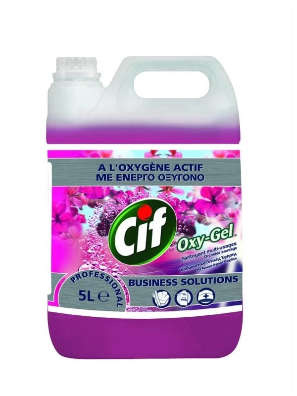 CIF BS OXY-GEL Wild Orchid 5l Skoncentrowany preparat do mycia podłóg, 7517870