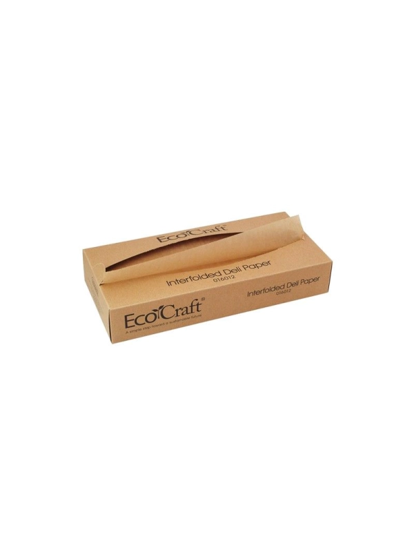 Papier pakowy woskowany w dyspenserze EcoCraft®, 35x27cm, op. 500 arkuszy