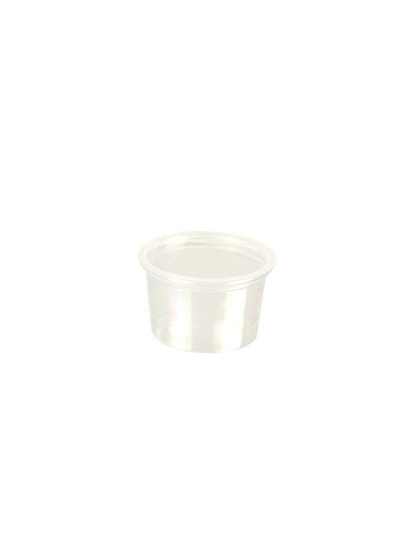 Pojemnik, sosjerka PP dip, sos, degustacja 30ml fi46xh28mm TRANSPARENT,op.50 sztuk
