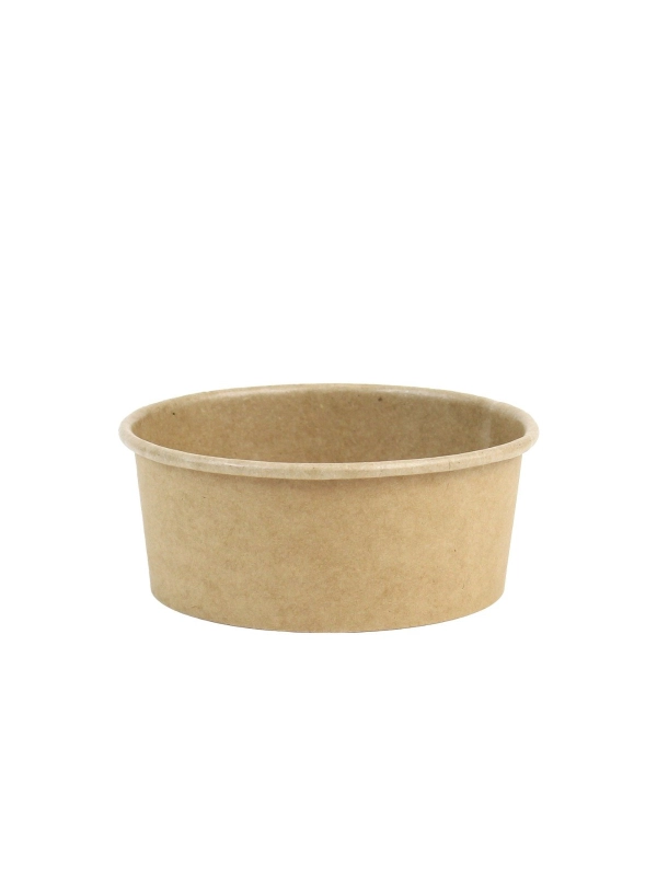 Miska śred.120mm KRAFT 320ml h.50mm op.50szt powleczenie PE (k/12)