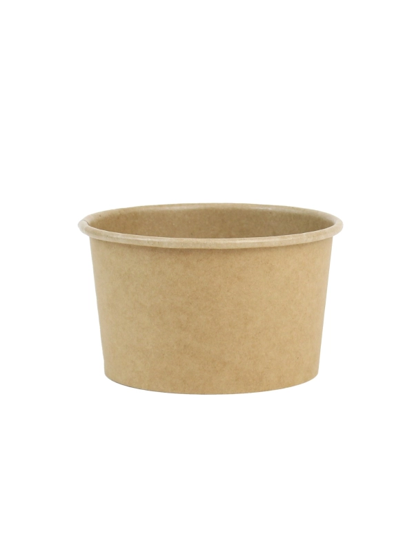 Miska śred.120mm KRAFT 500ml h.72mm op.50szt powleczenie PE (k/12)