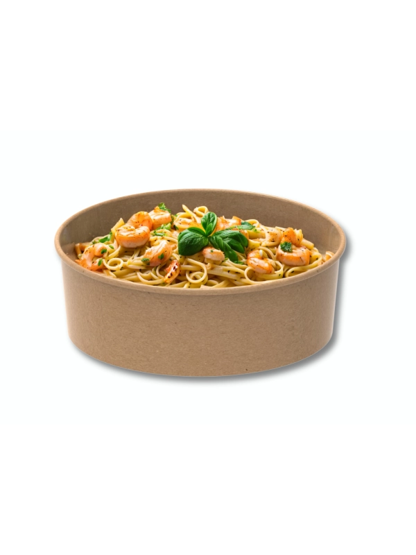 Miska fi.185mm KRAFT 1000/1300ml h68mm op.50szt. PLASTIC FREE (k/6)