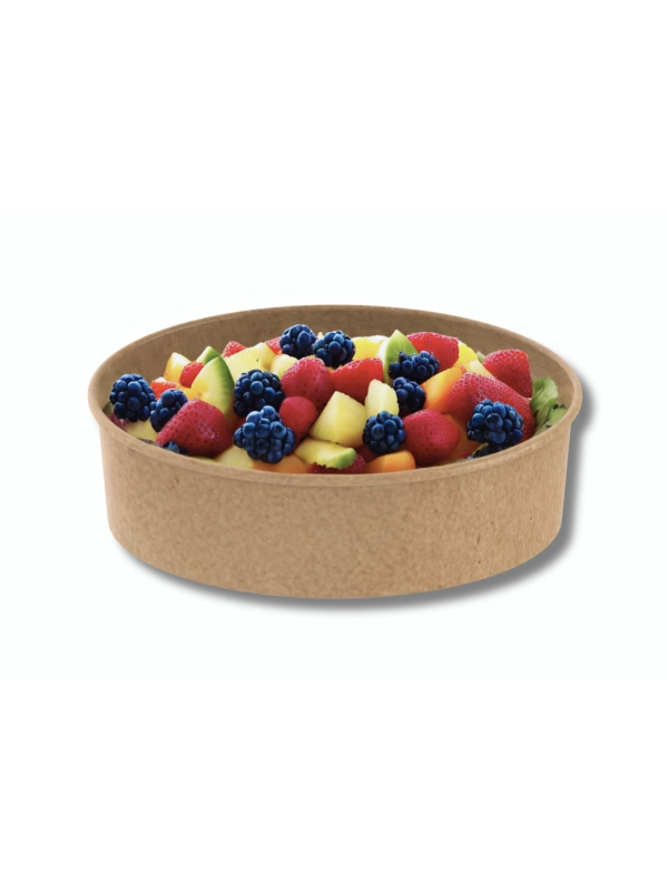 Miska fi.150mm KRAFT 600/750ml h63mm op.50szt. PLASTIC FREE (k/6)