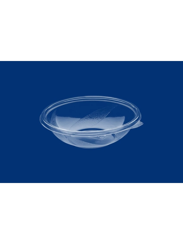 Pojemnik sałatkowy, transparentny PET 600ml fi 180mm op. 50 sztuk