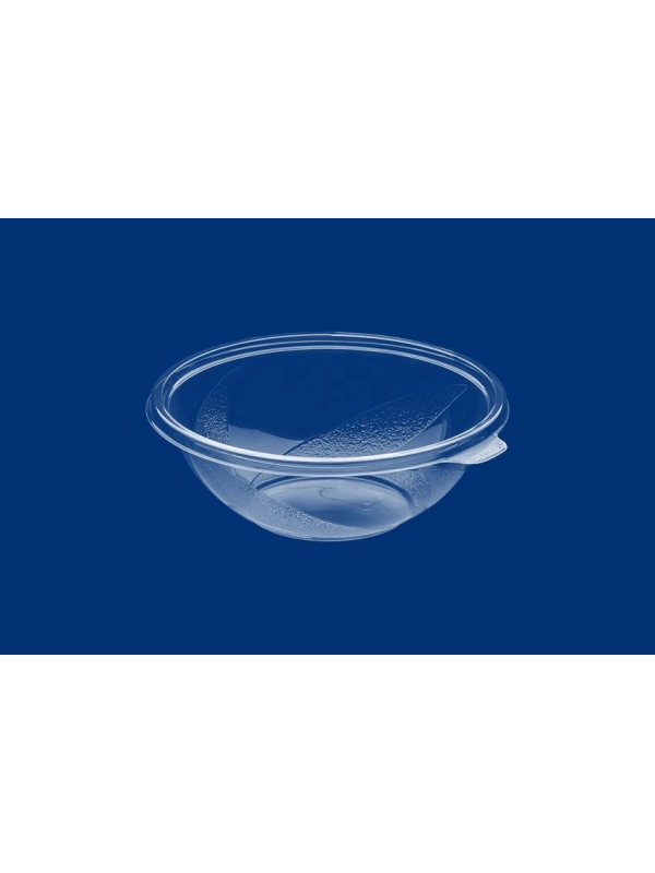 Pojemnik sałatkowy, transparentna PET 750ml fi 180mm op. 50 sztuk