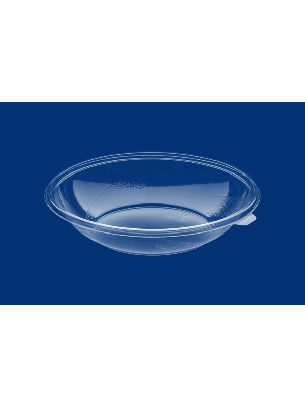 Pojemnik sałatkowy, transparentny PET 1000ml fi 180mm op. 50 sztuk