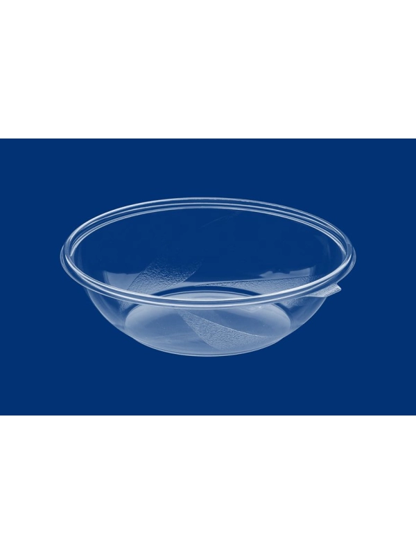 Pojemnik sałatkowy, transparentny PET 1500ml fi 230mm op. 50 sztuk