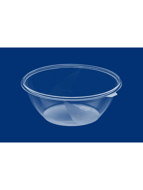 Pojemnik sałatkowy, transparentny PET 2000ml fi 230mm op. 50 sztuk