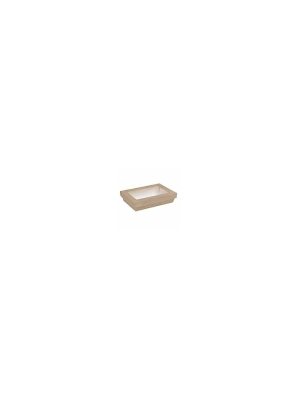 Pudełko brązowe z okienkiem 225x155x50mm op.50szt. (4)