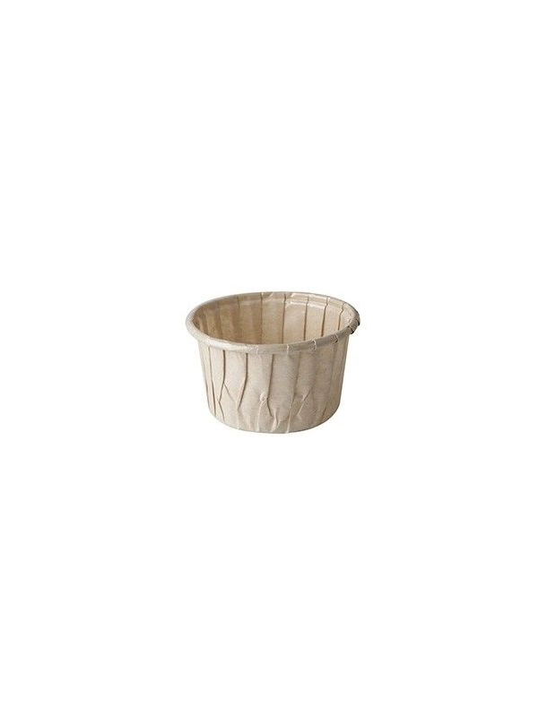 Forma do wypieków PURE 105ml brązowa śr.7xh.4cm op. 50 sztuk