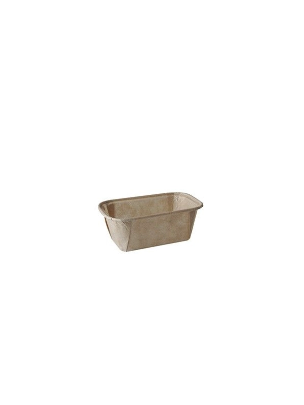 Forma do wypieków PURE 167ml brązowa 11x6,5xh.4cm keksówka" op. 50 sztuk"
