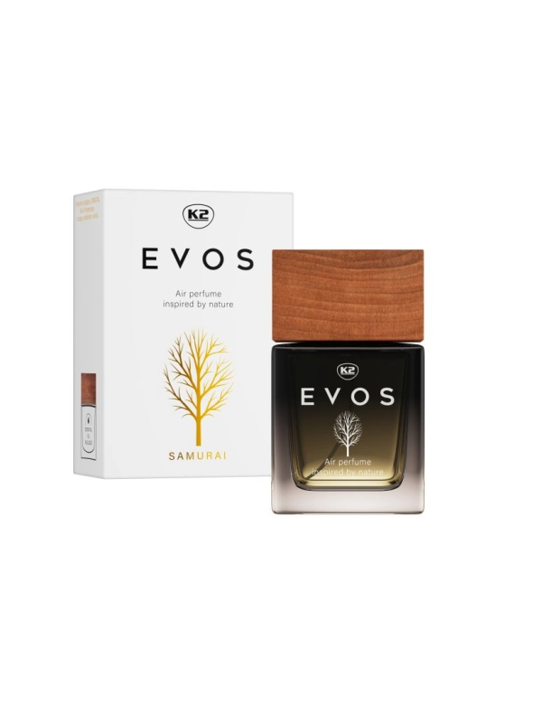 Perfumy do samochodu EVOS K2 SAMURAJ 50ml Perfumy do samochodu EVOS K2 SAMURAJ 50ml