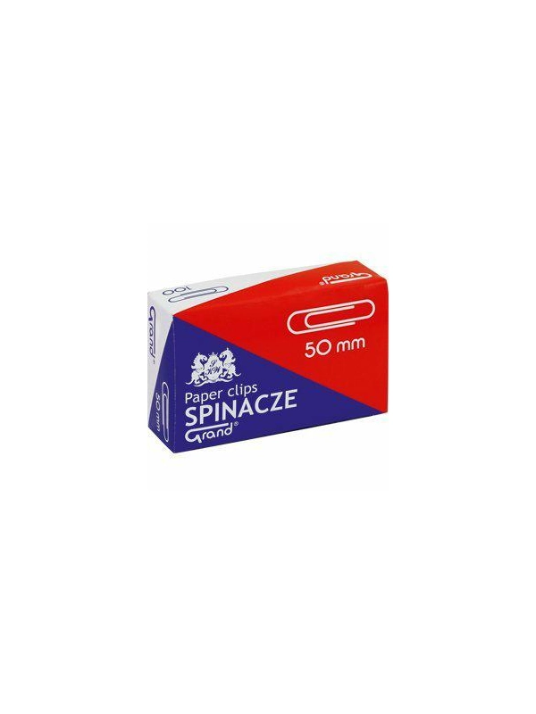 Spinacze biurowe okrągłe GRAND 50 mm op. 100 sztuk