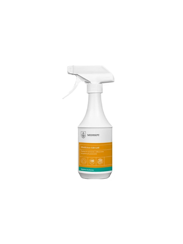 MEDICLEAN 530 Grill Foam 500ml Aktywna pianka do czyszczenia i odtłuszczania przypalonych powierzchni (k/12)