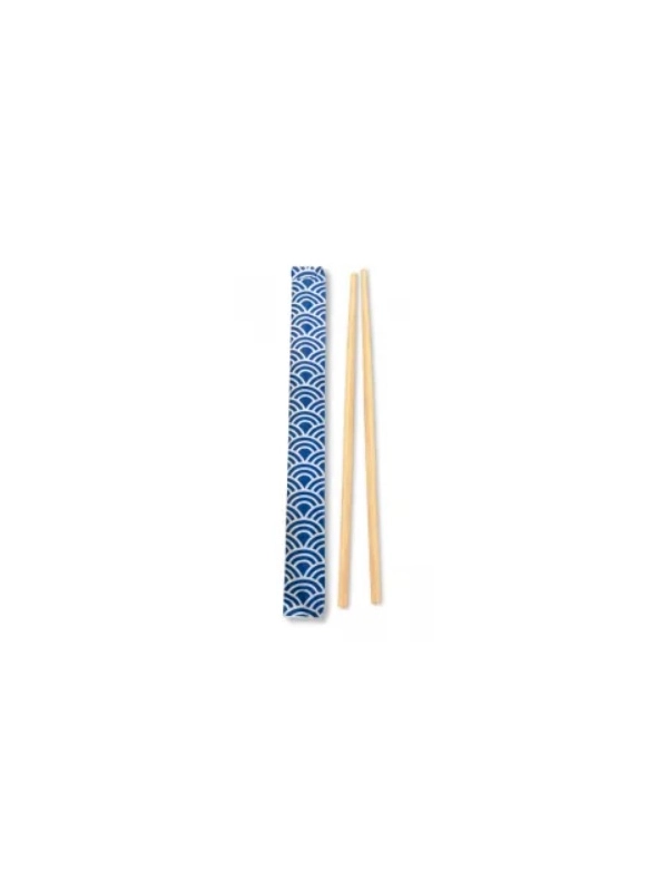 Pałeczki do sushi bambusowe w papierku 21 cm 100szt