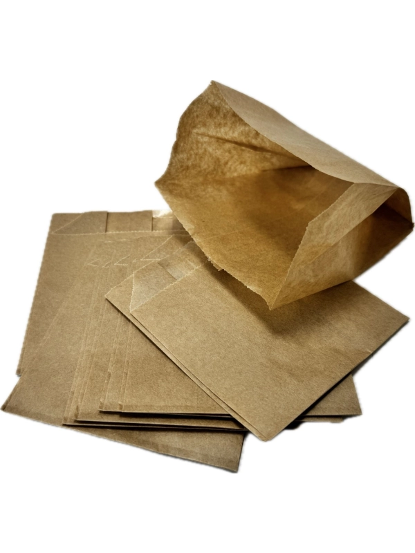 Torebka frytki 110x100x60mm brązowe BN op.1000szt małe BN 32+8PE