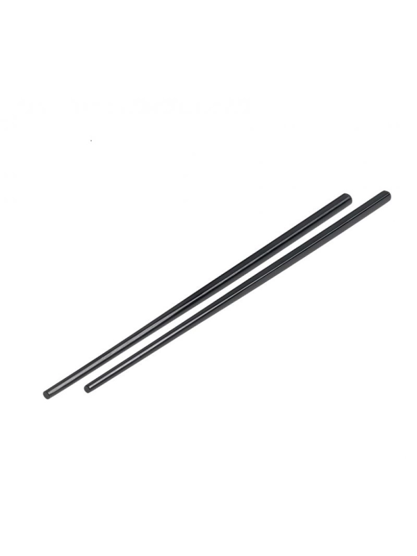 Pałeczki do sushi 27cm czarne z melaminy op. 10 par