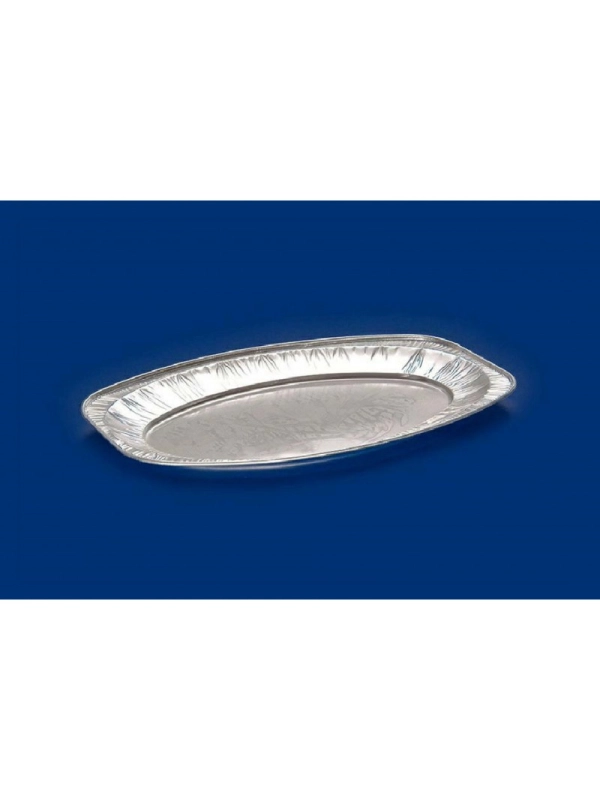 Taca cateringowa ALU 334x234mm owalna, op.100 sztuk