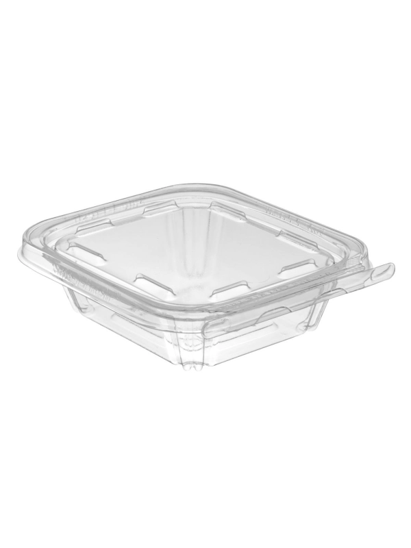 Pojemnik prostokątny z plombą TS8 PET 250ml, cena za opakowanie 480szt