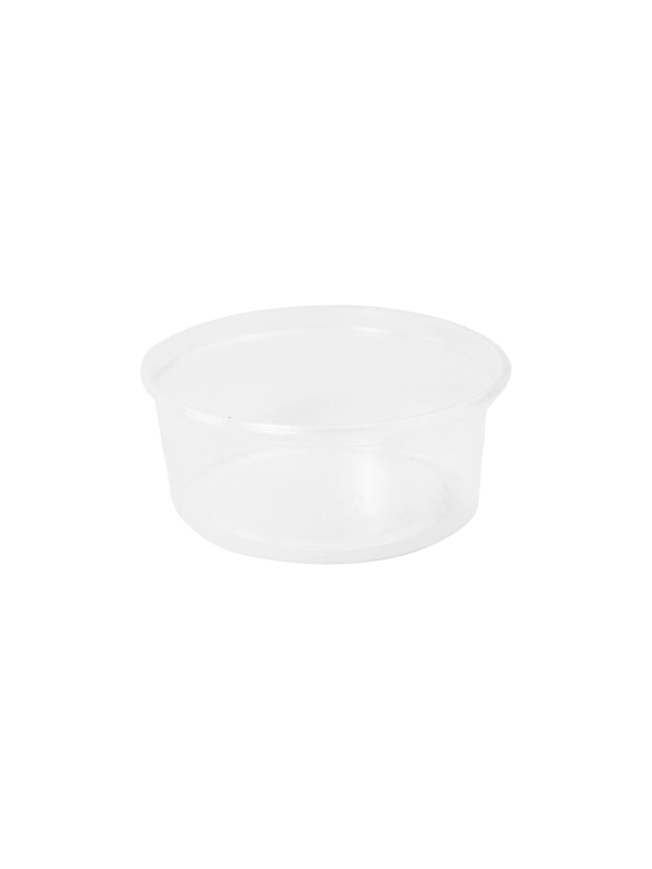 O-BOX pojemnik okrągły PP 200ml op.100sz t. (k/10) TUS200