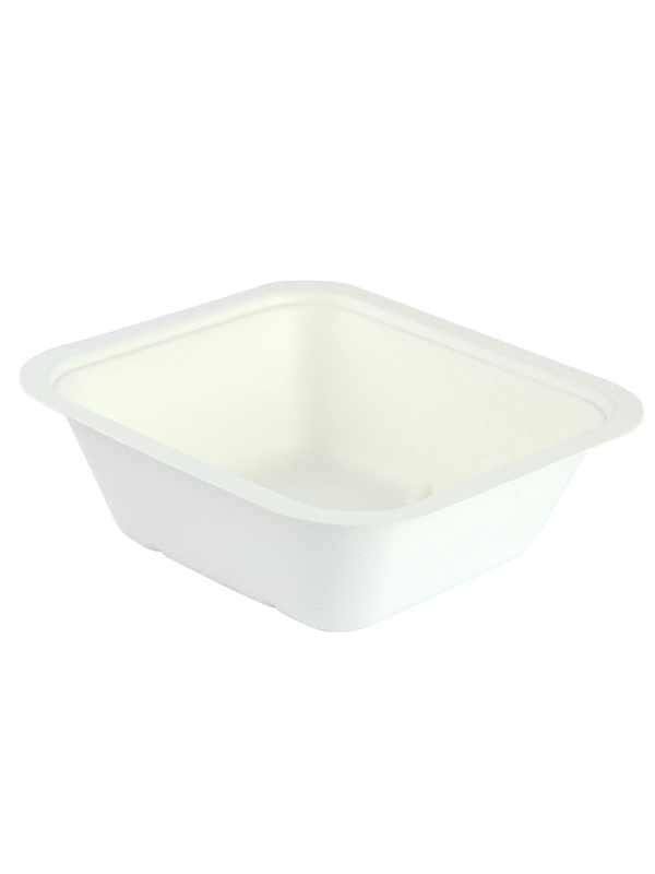Seria 4" pojemnik z trzciny cukrowej 1000ml VEGWARE 195x180x65mm, biodegradowalny op. 50 sztuk"