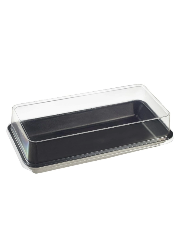 Kanopee pokrywka PET transpar. do tacek 20,3x10,3x3,5cm, op.100szt. SUSHI (k/2)