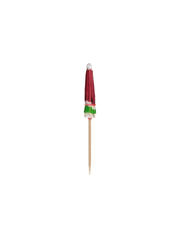 Wykałaczki bankietowe 10cm PARASOLKI Arbuzy op.200szt. (k/25)