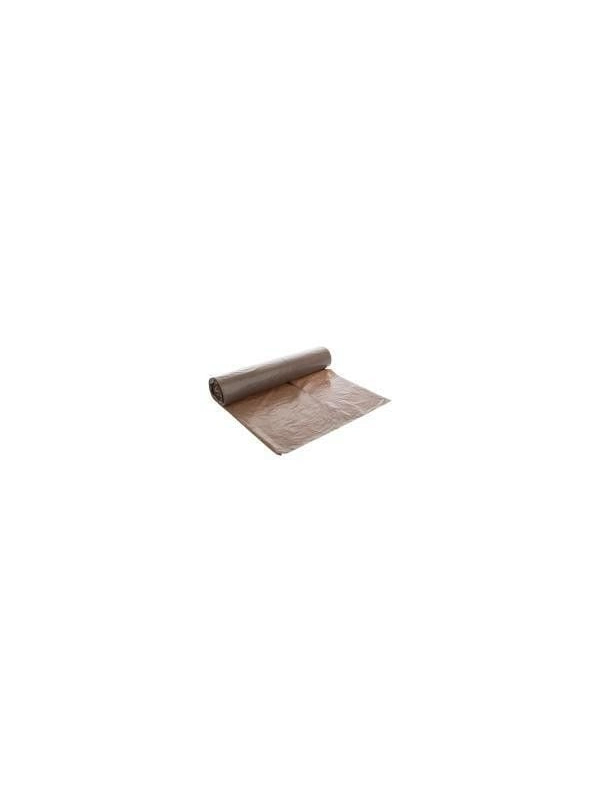 Worki na odp.LDPE 120l BRĄZOWE 70x110 SEGREGACJA BIO rol. 10 sztuk