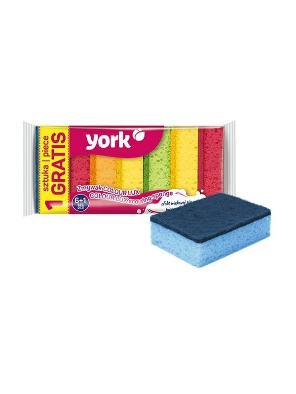 Zmywak kuchenny Color Lux YORK 6+1szt.