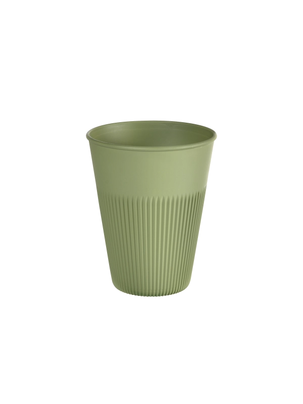 Kubek Średni HOT STRIPES GREEN 360ml / 10szt