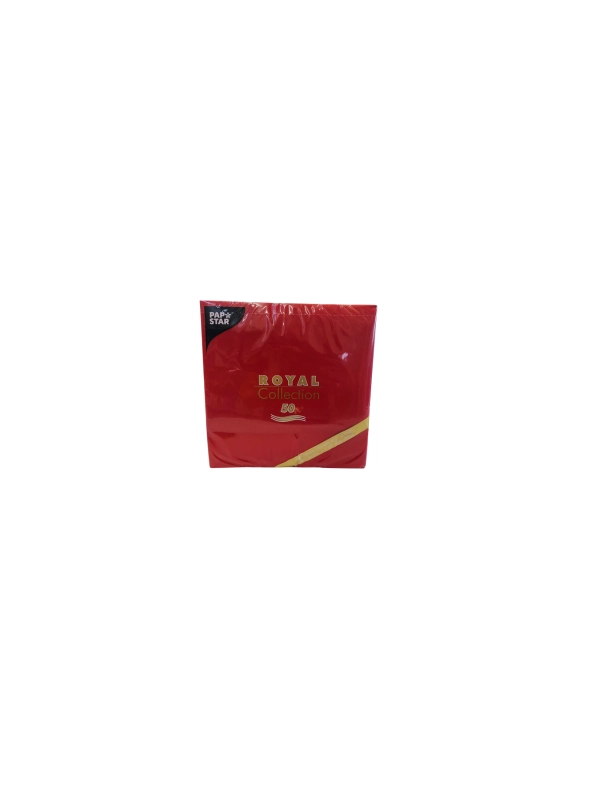Serwetki  Royal Collection bordo 40x40cm/ 50szt